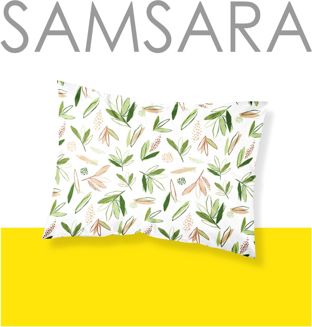 

Постельное белье Samsara Листики 5070Н-27 50x70