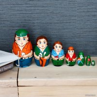 Развивающая игрушка Брестская Фабрика Сувениров Гольф (набор 7 шт)