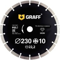 

Отрезной диск алмазный GRAFF 19230