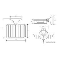 Мыльница Bemeta Retro 144308162