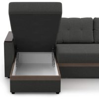 Диван Mio Tesoro Атланта 110 (Savana Grey/Ecostile Chocolate)