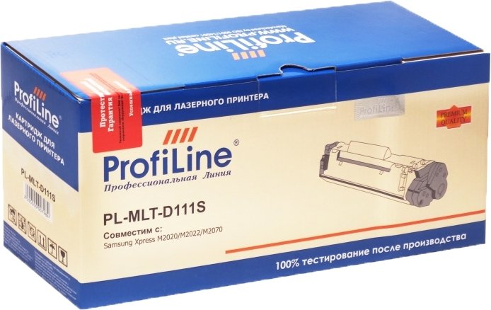 

Картридж ProfiLine PL-MLT-D111S (аналог Samsung MLT-D111S)