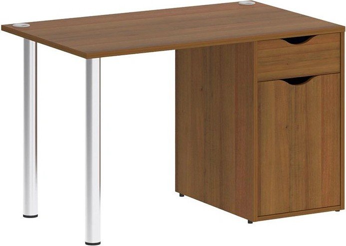 

Стол Riva Home Office VR.SP-3-118.1 Silver (орех гарда)