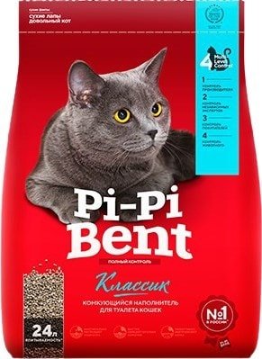 

Наполнитель для туалета Pi-Pi Bent Классик 10 кг