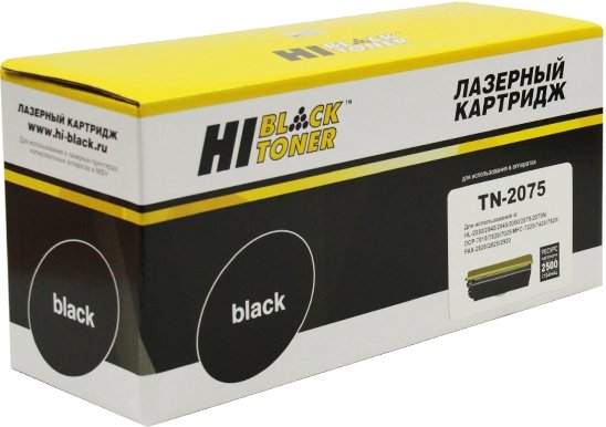 

Картридж Hi-Black HB-TN-2075 (аналог Brother TN-2075)