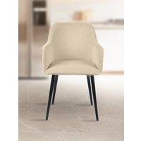 Стул с подлокотниками Mara Эмеральд (бежевый)