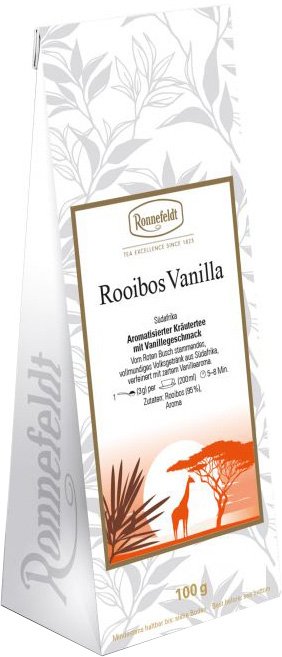 

Травяной чай Ronnefeldt Rooibos Vanilla Bourbonn 100 г