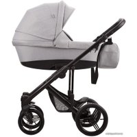 Универсальная коляска BEBETTO Magnum LUX (2 в 1, 01, черная рама)