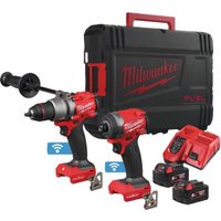  Milwaukee M18 ONEPP2A3-502X 4933493244 (шуруповерт, винтоверт, 2 АКБ, кейс)