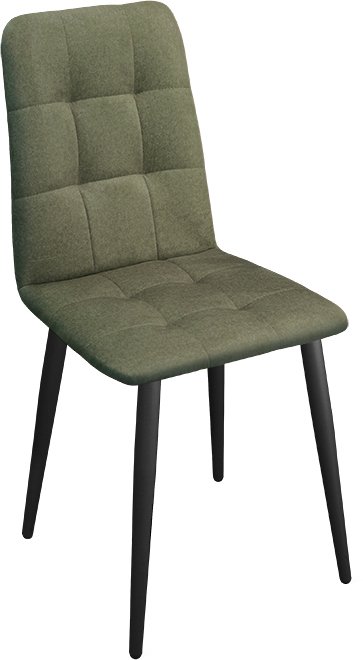 

Стул Трия Аспен К1С (черный муар/микровелюр Jercy Deep Green)