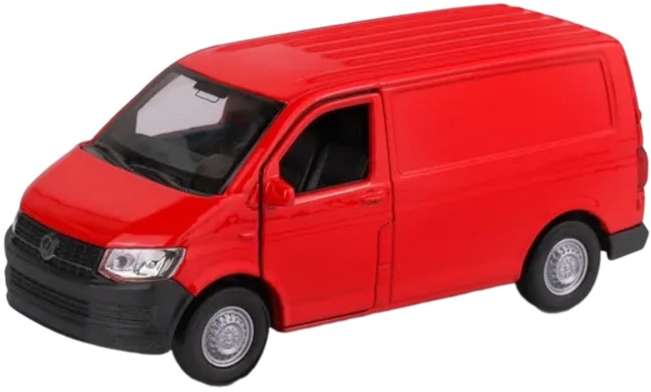 

Микроавтобус Welly Volkswagen Transporter T6 Van 43762W (красный)