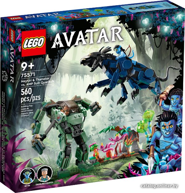 Конструктор LEGO Avatar 75571 Нейтири и Танатор против AMP-робота Куорича