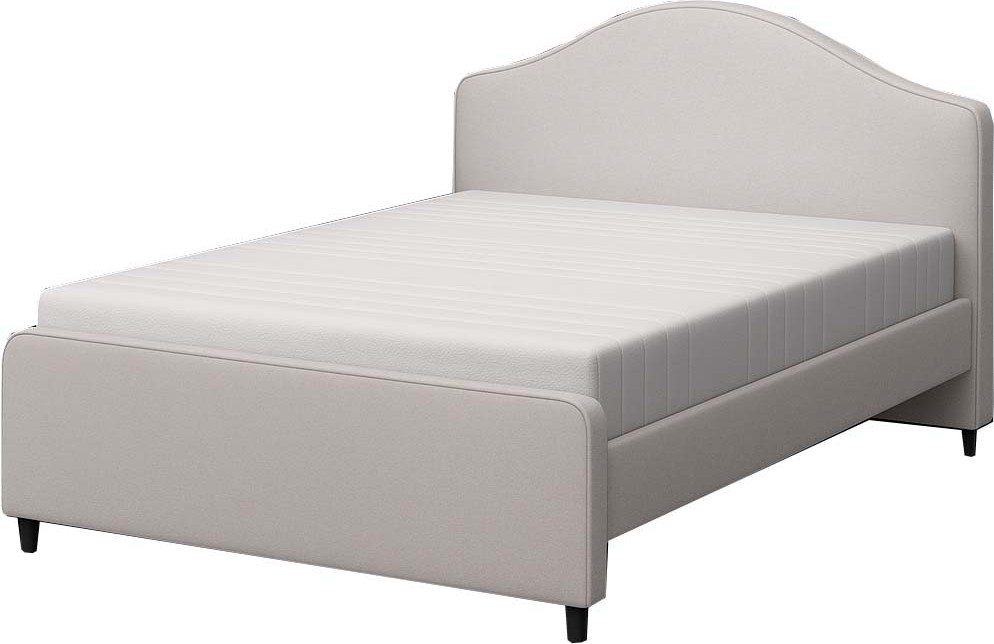 

Кровать Sonit Dana 160x200 велюр River (01 крем)