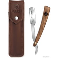 Опасная бритва Rebel Barber Luxury со сменным лезвием и кожаным чехлом