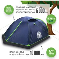 Треккинговая палатка RSP Outdoors River 4 (синий)