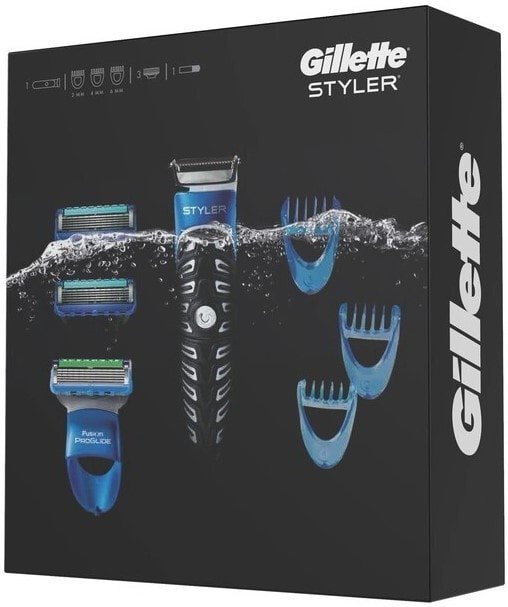 

Триммер для бороды и усов Gillette Styler Fusion ProGlide (без подставки, картонная упаковка) 7702018529506