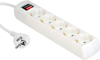 Удлинитель TruEnergy 15109 (5 м, белый)