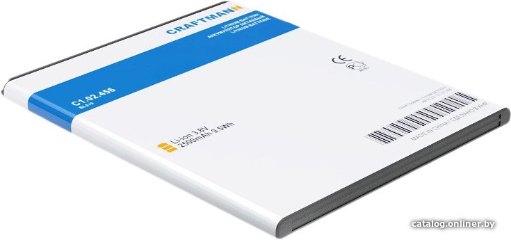 Аккумулятор для телефона Craftmann C1.02.456 (совместим с Lenovo BL219)