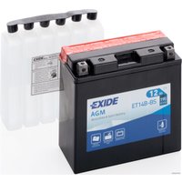 Мотоциклетный аккумулятор Exide ET14B-BS (12 А·ч)
