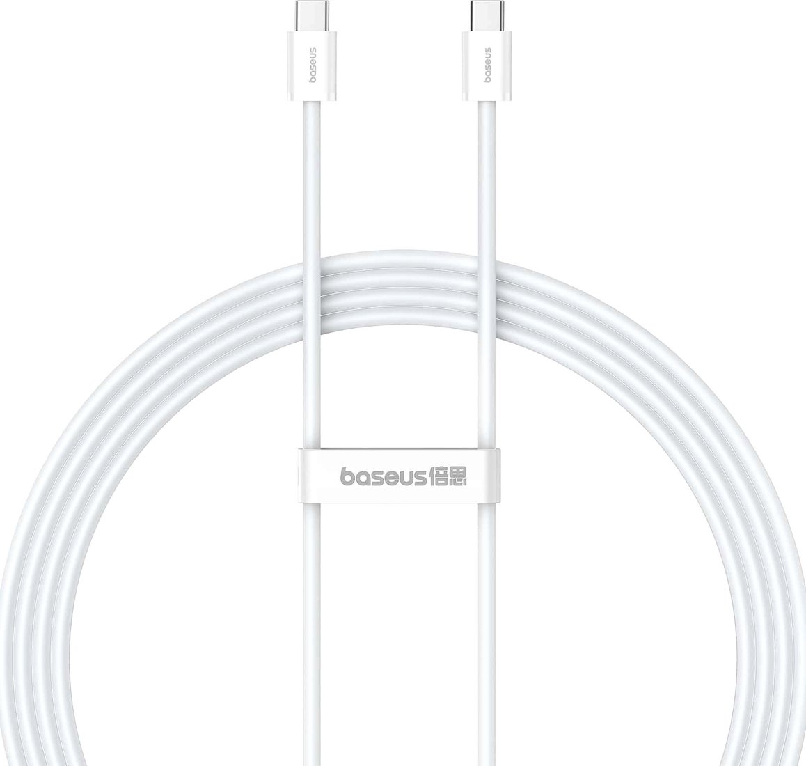 

Кабель Baseus Superior Series 2 Fast Charging Data Cable 100W USB Type-C - USB Type-C (2 м, белый)