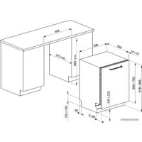 Встраиваемая посудомоечная машина Smeg ST65336L