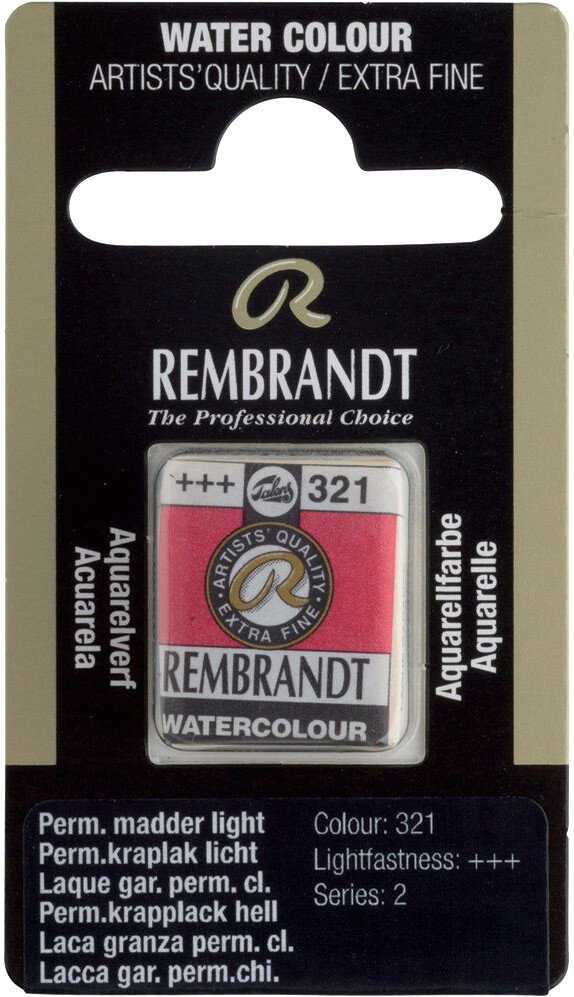 

Акварельная краска Rembrandt 321 05863211 (1.3 мл, прочный светло-мареновый)