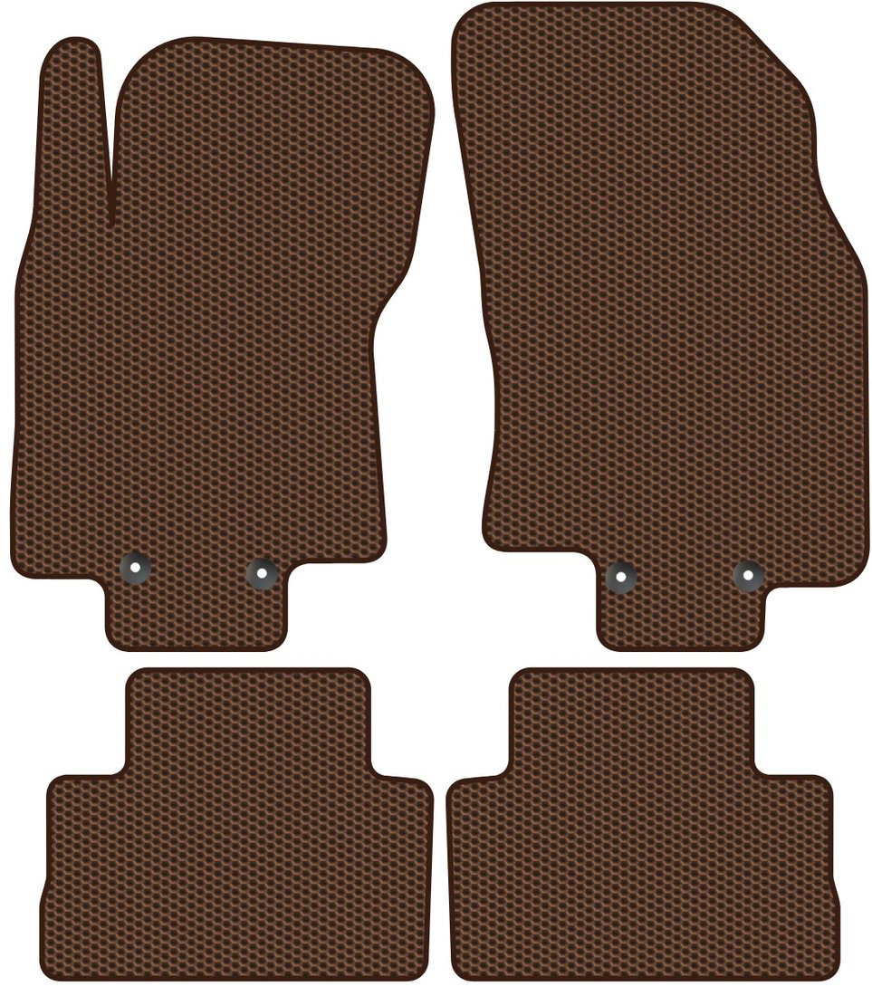 

Комплект ковриков для авто Alicosta Nissan Qashqai II (suv / J11 Россия) 2016 - Н.В. (коричневый, сота)