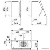 Кухонная вытяжка Franke Maris Free 80 330.0542.181