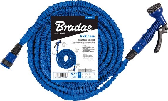 

Саморастягивающийся шланг Bradas Trick Hose WTH1545BL-T-L (15 - 45 м)