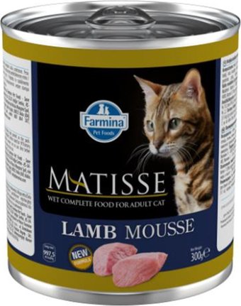 Консервированный корм для кошек Farmina Matisse Lamb Mousse (мусс с ягненком) 300 г