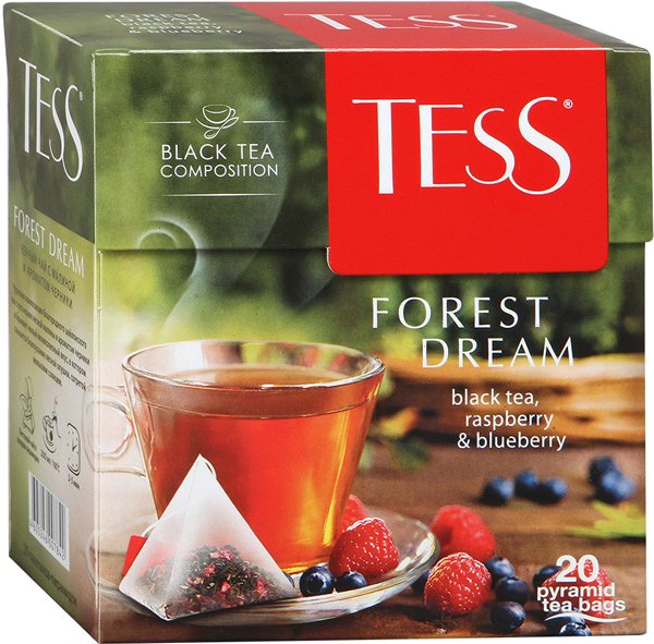 

Черный чай Tess Forest Dream 20 шт