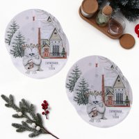 Сервировочная салфетка Этель Гармонии и тепла 10649392