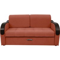 Диван Сириус Лидер-1 НПБ 185x110 (Eva 17 велюр терракотовый)