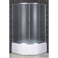 Душевой уголок Coliseum Отлон Т-80 80x80 (хром/матовое стекло)