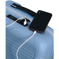 Чемодан-спиннер American Tourister Novastream 55x20 см (pastel blue)