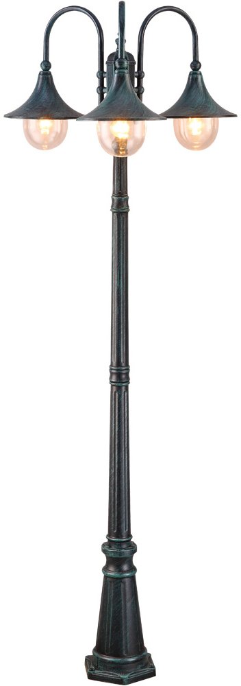 

Фонарный столб Arte Lamp Malaga A1086PA-3BG