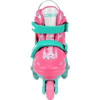 Роликовые коньки Cosmoride Honey + набор защиты (р-р 31-34, мятный/розовый)