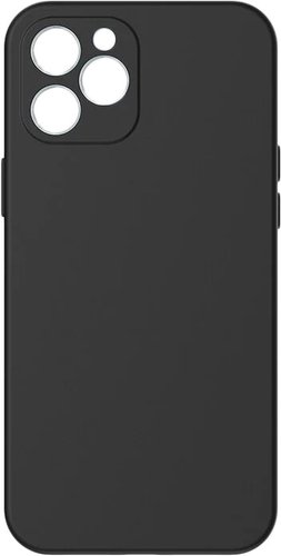 Чехол для телефона Baseus Liquid Silica Gel Protective для iPhone 12 mini (черный)