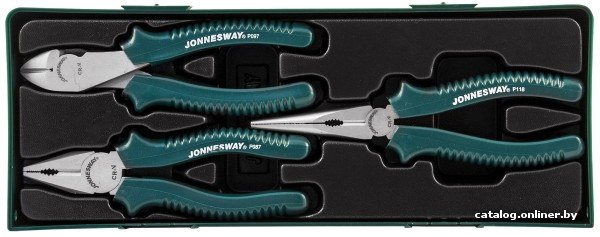Набор пассатижей Jonnesway P0803ST 3 предмета