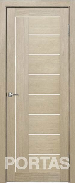 

Межкомнатная дверь Portas S29 80x200 (лиственница крем, стекло lacobel белый лак)