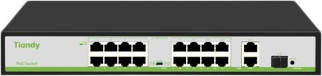 

Неуправляемый коммутатор Tiandy TC-P3S019 H/1621/AT/180