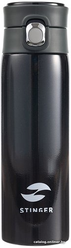 Термокружка Stinger HD-420-83BLK 420мл (черный)