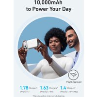 Внешний аккумулятор Anker MagGo Power Bank A1664 10000mAh (белый)