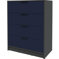 Комод Интерлиния Концепт Лайн КТ-К80 (антрацит/индиго)
