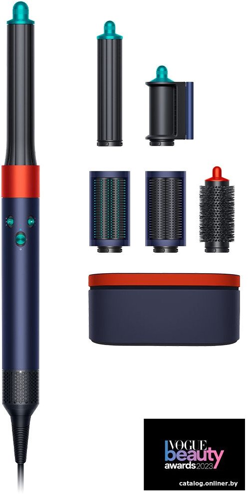 Фен-стайлер Dyson Airwrap Complete Long HS05 (с переходником на евровилку, берлинская лазурь/топаз)