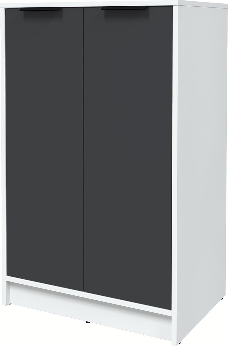 

Тумба Интерлиния Концепт КТ-Т64 Глосс (белый платинум/пепел)