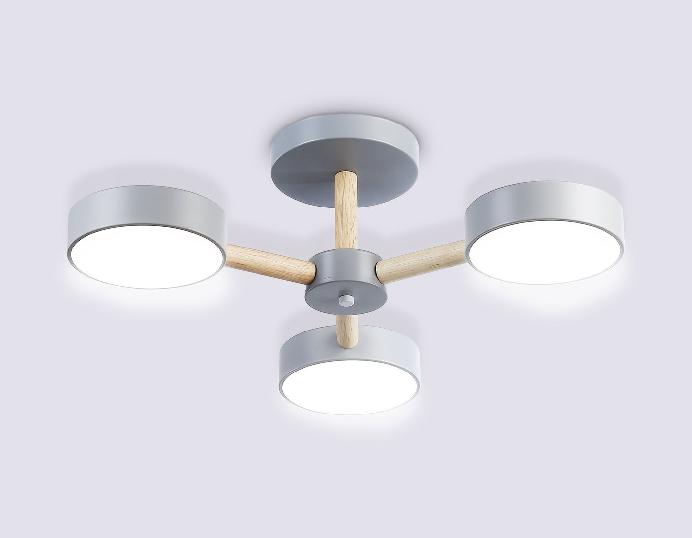

Припотолочная люстра Ambrella light FL4822/3 GR