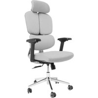 Игровое (геймерское) кресло Jiqiao R6001-ЧС (черный/серый)