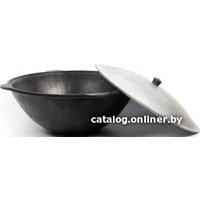 Казан Grand Metall Invest Узбекский 6 л, плоское дно