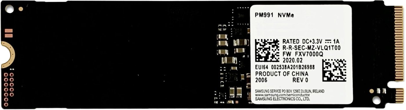 

SSD Samsung PM991 256GB MZVLQ256HAJD